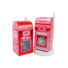 Load image into Gallery viewer, Valentine's Day Love Mail Box - Chocolate Covered Pretzels: White Chocolate
