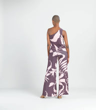 Load image into Gallery viewer, One Shoulder Top - Floral Stem: PINK/COCO-SALE
