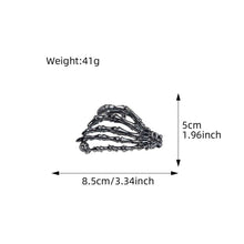 Load image into Gallery viewer, Halloween Gothic Ghost Hand Ruched Alloy Hair Claw
