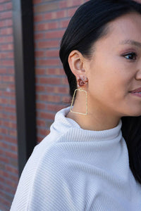 Ariana Earrings - Rust // Fall, Jewelry, Gifts