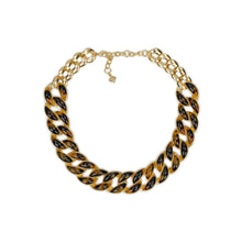 Load image into Gallery viewer, Patricia Nash - Graduated Link Necklace - Pave Tortoise Resin Collection
