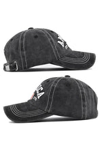 Load image into Gallery viewer, America Flag Embroidered Baseball Cap :Navy / One Size
