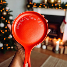 Load image into Gallery viewer, Red Christmas Spoon Rest | Funny Holiday Kitchen Gift Sets: Deck Halls-Red / NO Wooden Spoon
