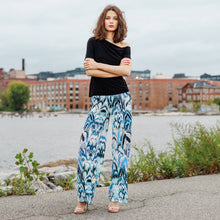 Load image into Gallery viewer, Multi Print Soft Knit Palazzo Pant-SALE
