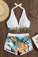 Load image into Gallery viewer, High Waist Beach 2PCS Bikini Se: White

