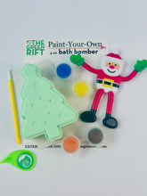 Load image into Gallery viewer, The Green Rift - Tree Bath Bomb Paint-Your-Own, Holiday, Seasonal
