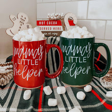 Load image into Gallery viewer, Mama Needs a Silent Night Coffee Mug, Funny Christmas Gift: Christmas Spirit-Red Mug
