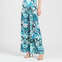 Load image into Gallery viewer, Multi Print Soft Knit Palazzo Pant-SALE
