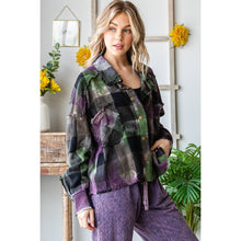 Load image into Gallery viewer, MULTICOLOR DYED BUFFALO CHECK SHIRT: OLIVE
