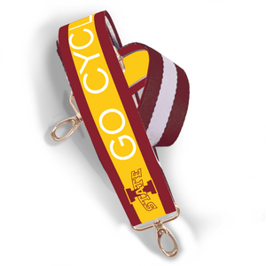 Patterned Guitar Strap 1.5" - Iowa State