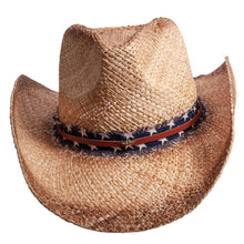 Load image into Gallery viewer, Straw Sun Hat: MD / Natural
