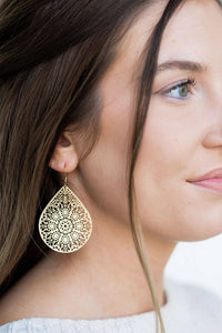 Spiffy & Splendid - Camilla / 18k Gold Plated Stainless Steel Earrings
