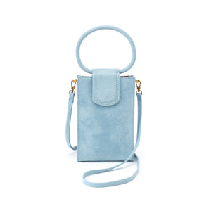 Sheila phone bag crossbody purse-Buffed Hide Blue Topaz-SALE