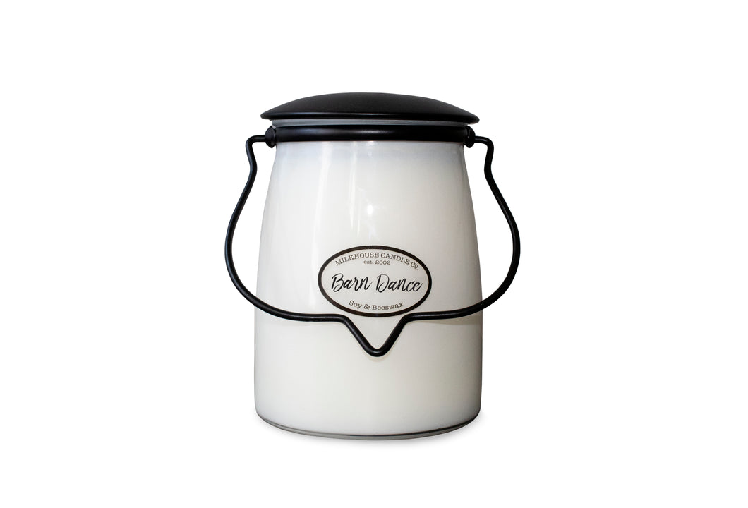 Barn Dance creamery candle-22oz buttery jar