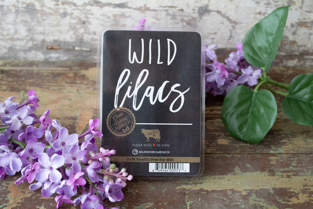 Wild lilacs candle scent in 5.5 oz Fragrance melt